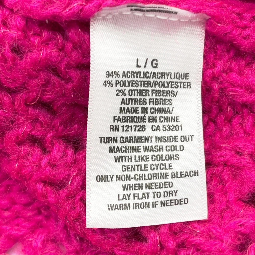 Aeropostale Sweater Womens Large‎ Open Knit Y2k Dopamine Mall Goth Indie Fairy